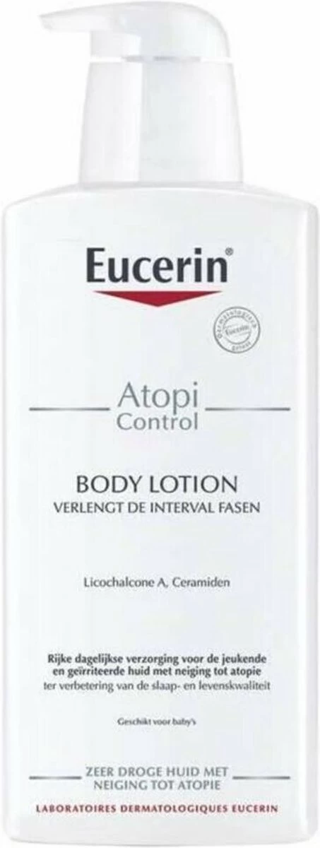 Eucerin AtopiControl Body Care Lotion 12% Omega - Bodylotion - 400 Ml 1 Eucerin AtopiControl Body Care Lotion 12% Omega - Bodylotion - 400 Ml