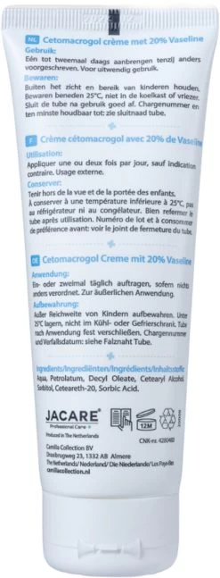 Jacare Cetomacrogol Creme 20% Vaseline 100 Gr -Lichaamsverzorging 458x1200