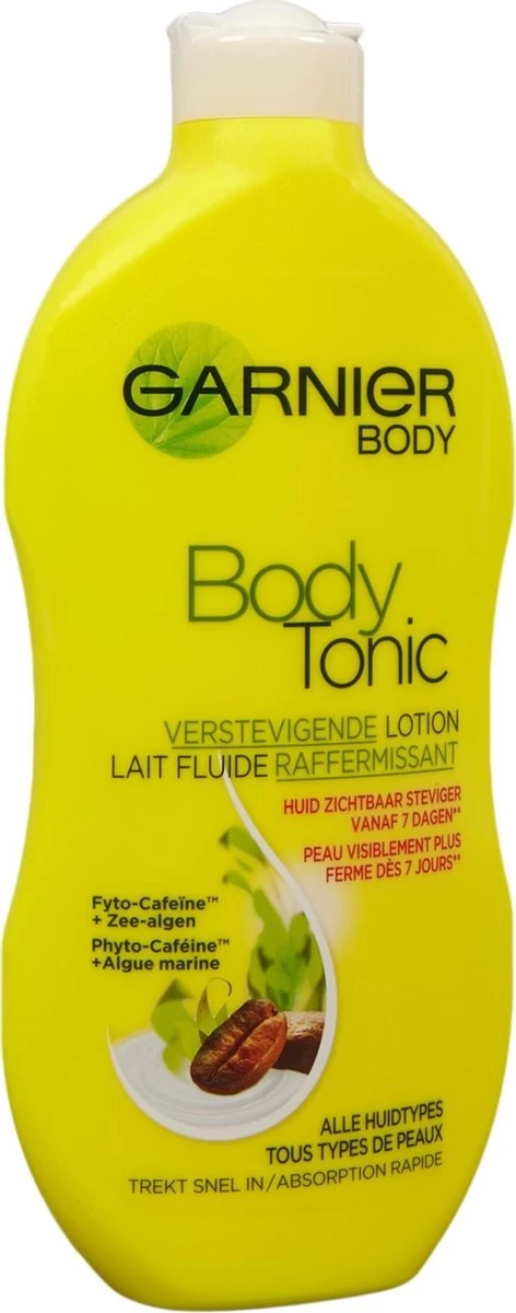 Garnier Bodytonic Bodymilk - 400 Ml - Alle Huidtypes - Verstevigend 2 Garnier Bodytonic Bodymilk - 400 Ml - Alle Huidtypes - Verstevigend - Afbeelding 2