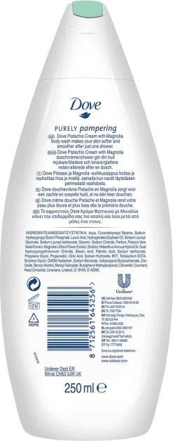 Dove Pistache & Magnolia Douchegel - 6 X 250ml - Voordeelverpakking 13 Dove Pistache & Magnolia Douchegel - 6 X 250ml - Voordeelverpakking -Lichaamsverzorging 473x1200