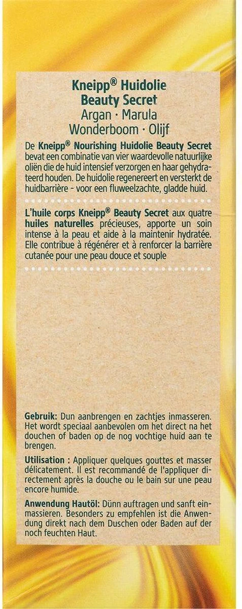 Kneipp Beauty Secret - Huidolie 2 Kneipp Beauty Secret - Huidolie - Afbeelding 2