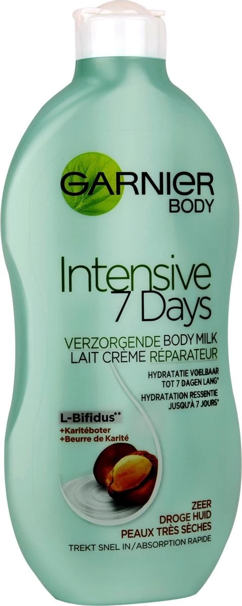Garnier SkinActive Body Body Intensive 7 Days Karite - 6 X 400ml- Bodymilk 3 Garnier SkinActive Body Body Intensive 7 Days Karite - 6 X 400ml- Bodymilk - Afbeelding 3