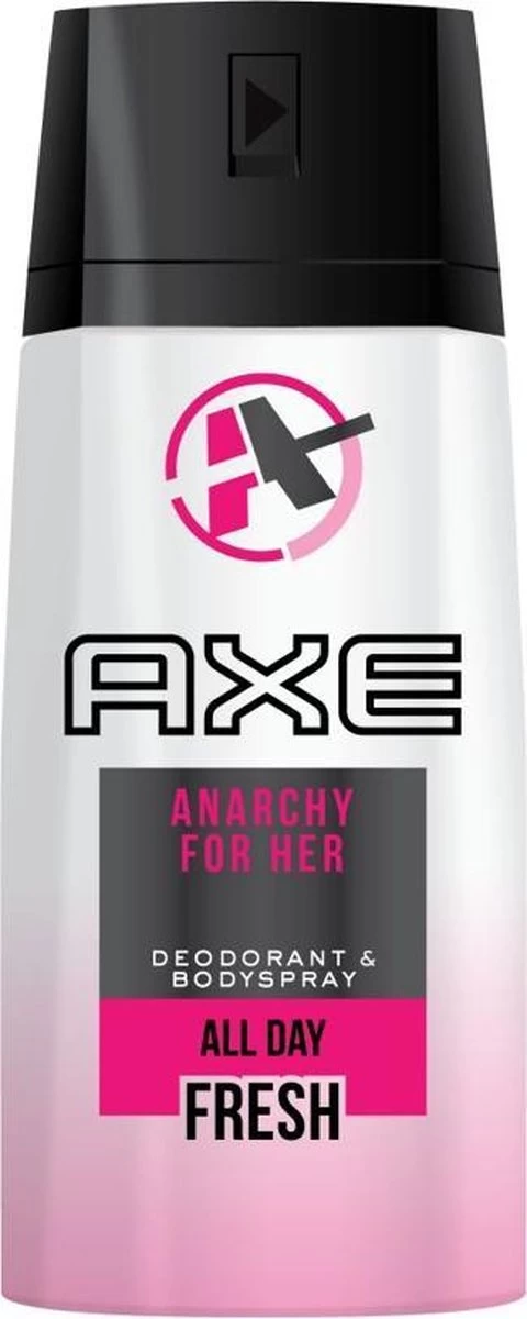 Axe Anarchy For Her Body Spray - 150 Ml - Deodorant - 6 St - Voordeelverpakking 1 Axe Anarchy For Her Body Spray - 150 Ml - Deodorant - 6 St - Voordeelverpakking