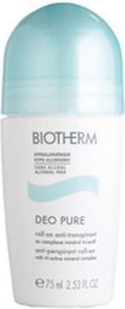 Biotherm Pure Anti-transpirant Roll-on Deodorant - Deodorant - 75 Ml 5 Biotherm Pure Anti-transpirant Roll-on Deodorant - Deodorant - 75 Ml -Lichaamsverzorging 486x1200 4