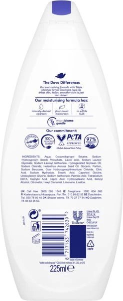 Dove Douchegel Deeply Nourishing - 6 X 225 Ml - Voordeelverpakking 20 Dove Douchegel Deeply Nourishing - 6 X 225 Ml - Voordeelverpakking -Lichaamsverzorging 491x1200 4