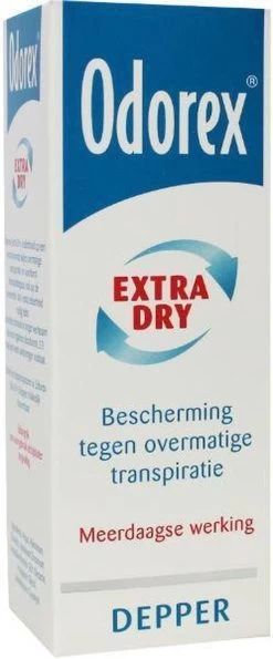 Odorex Extra Dry Depper - 50 Ml - Deodorant -Lichaamsverzorging 498x1200 3
