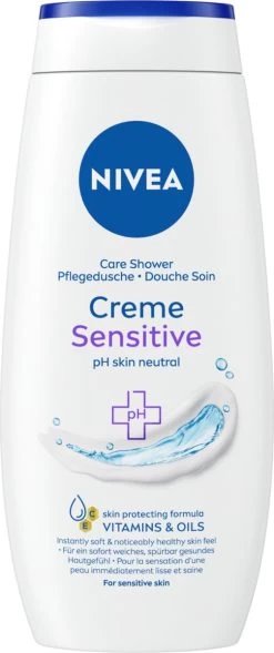 NIVEA Douche Crème Sensitive - 250 Ml - Douchecrème - 6 St - Voordeelverpakking 6 NIVEA Douche Crème Sensitive - 250 Ml - Douchecrème - 6 St - Voordeelverpakking -Lichaamsverzorging 503x1200 2