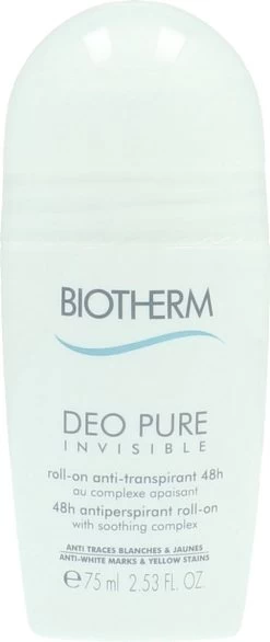 Biotherm Deo Pure Invisible 48h Anti-transpirant Roll-On Deodorant - Deodorant - 75 Ml -Lichaamsverzorging 506x1200 5