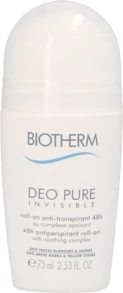 Biotherm Deo Pure Invisible 48h Anti-transpirant Roll-On Deodorant - Deodorant - 75 Ml -Lichaamsverzorging 506x1200 6