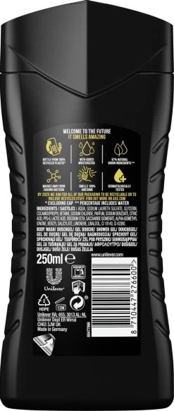 Axe Black 3-in-1 Douchegel - 6 X 250 Ml - Voordeelverpakking 21 Axe Black 3-in-1 Douchegel - 6 X 250 Ml - Voordeelverpakking -Lichaamsverzorging 510x1200 5