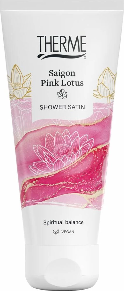 Therme Shower Satin Saigon Pink Lotus 200 Ml 1 Therme Shower Satin Saigon Pink Lotus 200 Ml