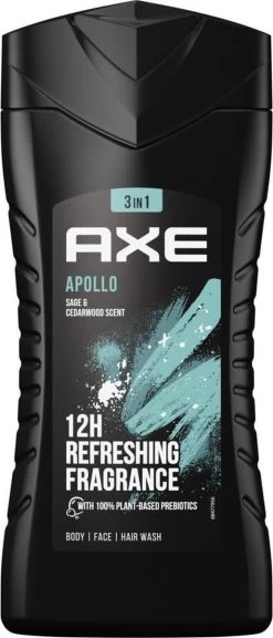 Axe Apollo Showergel - 6 X 250 Ml - Voordeelverpakking -Lichaamsverzorging 515x1200 1