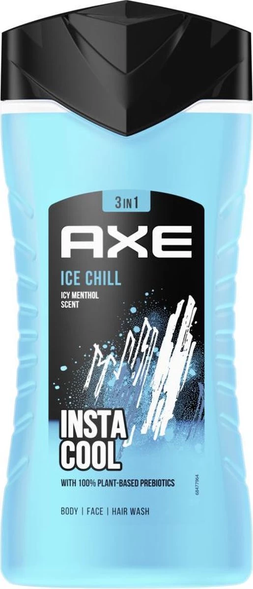Axe Ice Chill 3-in-1 Douchegel - 6 X 250 Ml - Voordeelverpakking 11 Axe Ice Chill 3-in-1 Douchegel - 6 X 250 Ml - Voordeelverpakking - Afbeelding 11