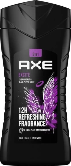 Axe Excite 3-in-1 Douchegel - 6 X 250 Ml - Voordeelverpakking 14 Axe Excite 3-in-1 Douchegel - 6 X 250 Ml - Voordeelverpakking -Lichaamsverzorging 515x1200 8