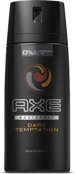 Axe Dark Temptation Bodyspray Deodorant - 6 X 150ml - Voordeelverpakking -Lichaamsverzorging 521x1200 5
