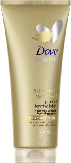 Dove Body Love Summer Revived Light-Medium Zelfbruinende Bodylotion 200 Ml