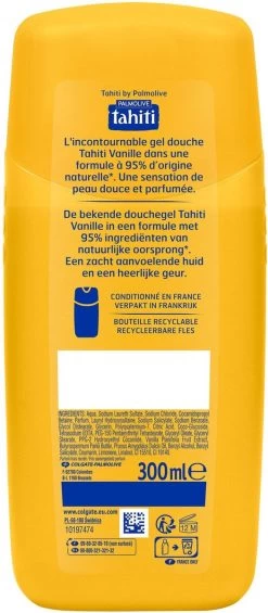 Tahiti Vanille Douchegel 4 X 300ml - Voordeelverpakking -Lichaamsverzorging 525x1200 1