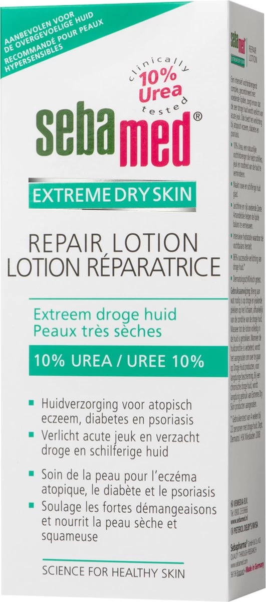 Sebamed Extreme Dry Urea Repair - Lotion 10% - Huidverzorging - 200 Ml 15 Sebamed Extreme Dry Urea Repair - Lotion 10% - Huidverzorging - 200 Ml - Afbeelding 15