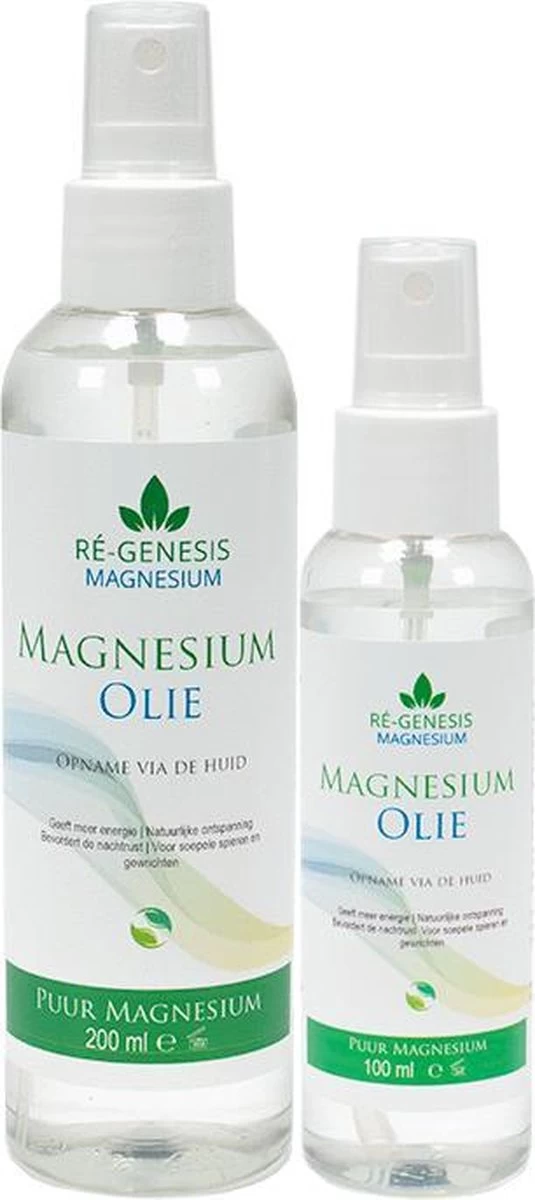 Ré-genesis Magnesium Spierolie En Spray - 100 Ml En 200 Ml 1 Ré-genesis Magnesium Spierolie En Spray - 100 Ml En 200 Ml