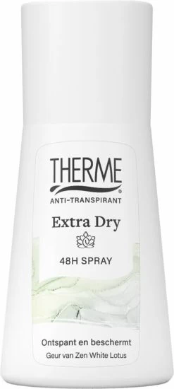 Therme Anti-Transpirant Extra Dry Zen White Lotus Spray 75 Ml