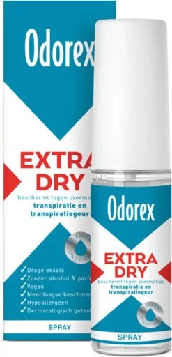 Odorex Extra Dry Pomp - Deodorant - 30 Ml -Lichaamsverzorging 579x1200 1