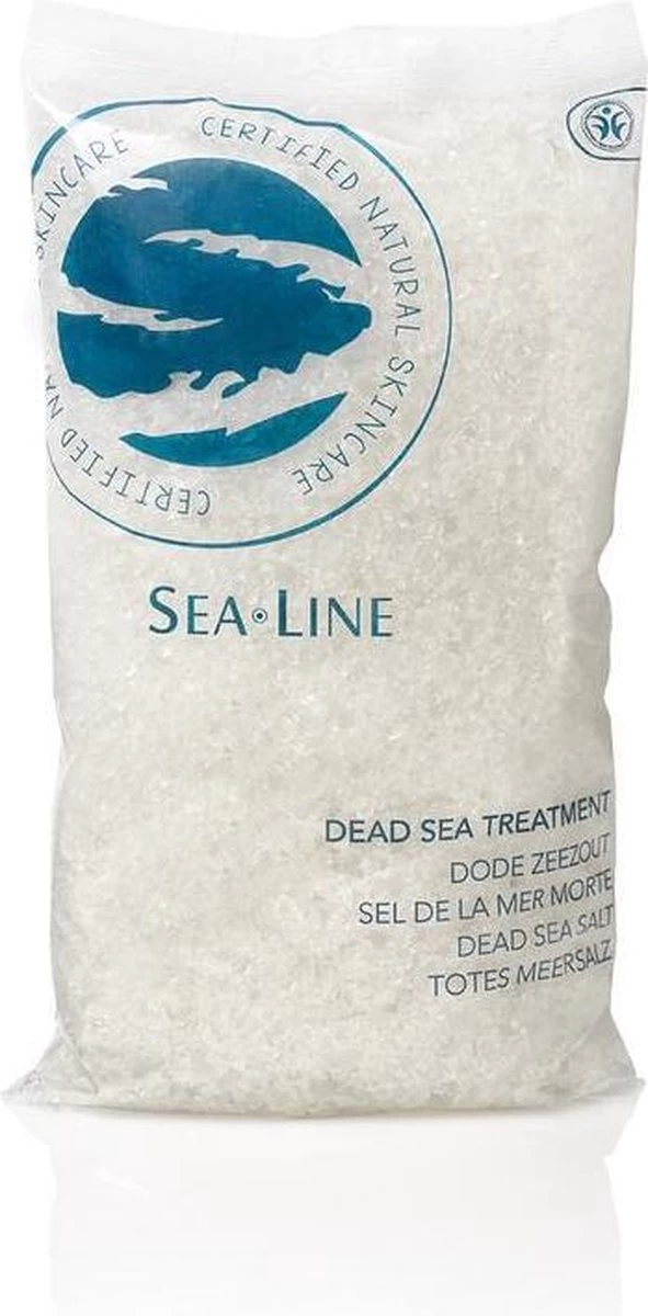 Sea-Line Dode Zeezout - 1000 Gr - Badzout 2 Sea-Line Dode Zeezout - 1000 Gr - Badzout - Afbeelding 2
