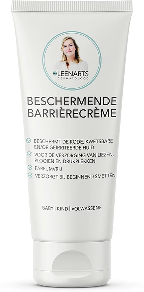 Drs Leenarts Beschermende Barrière Crème - Huidverzorging - Zalf - Rode Huid - Parfumvrij - 50ml 1 Drs Leenarts Beschermende Barrière Crème - Huidverzorging - Zalf - Rode Huid - Parfumvrij - 50ml