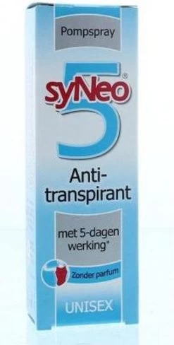 Syneo Deodorant Anti-transpirant Pompspray - 30 Ml -Lichaamsverzorging 608x1200 2
