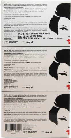 Kojie San Skin Lightening Zeep 3 X 100 Gr -Lichaamsverzorging 619x1200 1