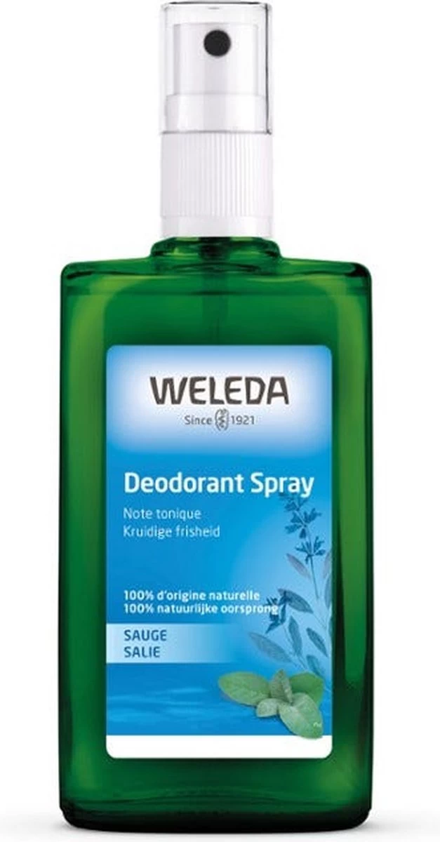 Weleda Salie Deodorant Spray 1 Weleda Salie Deodorant Spray