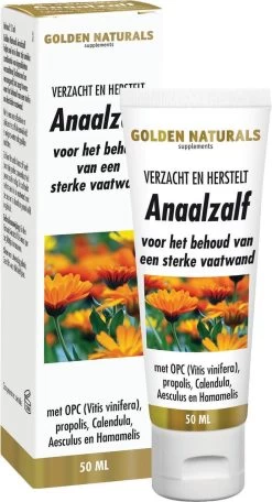 Golden Naturals Anaalzalf (50 Milliliter)