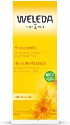 Weleda Calendula Massageolie -Lichaamsverzorging 675x1200
