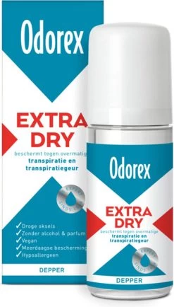 Odorex Extra Dry Depper - 50 Ml - Deodorant -Lichaamsverzorging 683x1200 2