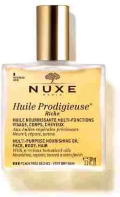 Nuxe Huile Prodigieuse Riche Dry Oil Droogolie - 100 Ml -Lichaamsverzorging 728x1200