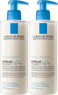 La Roche-Posay Lipikar Syndet AP+ Douchegel - 2x400ml - (zeer)droge Huid