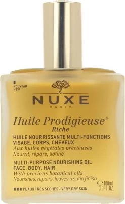 Nuxe Huile Prodigieuse Riche Dry Oil Droogolie - 100 Ml -Lichaamsverzorging 733x1200