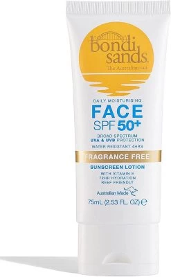 Bondi Sands Face Parfumvrij SPF50 75 Ml -Lichaamsverzorging 741x1200