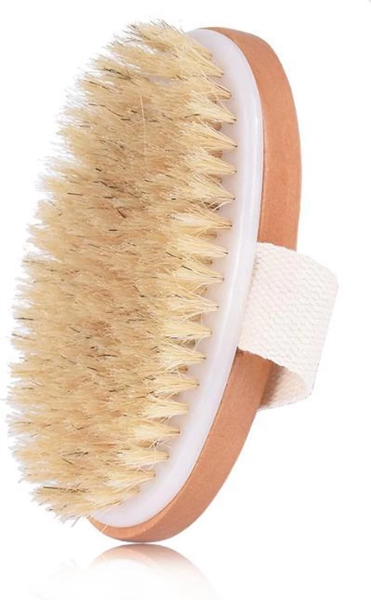 Merkloos Dry Brushing Huidborstel - Anti Cellulitis Borstel - Droog Borstelen 1 Merkloos Dry Brushing Huidborstel - Anti Cellulitis Borstel - Droog Borstelen