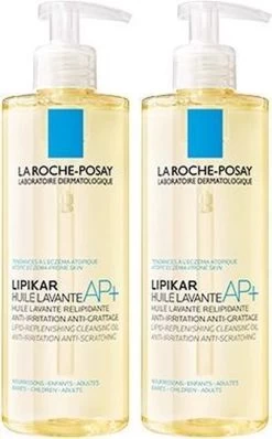 La Roche-Posay Lipikar Doucheolie AP+ - 2x400ml - Anti-irritatie, -jeuk