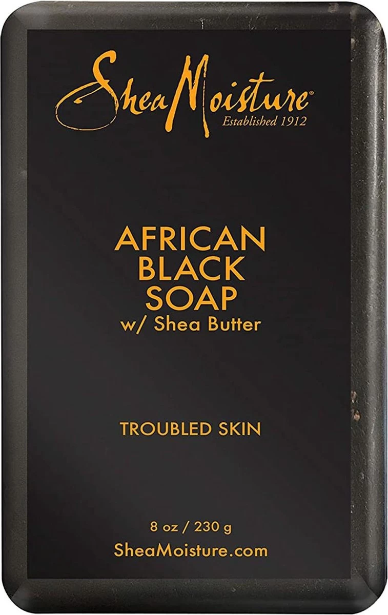 Shea Moisture African Black Soap - Soap Bar - 230 Gr 4 Shea Moisture African Black Soap - Soap Bar - 230 Gr - Afbeelding 4