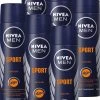 NIVEA MEN Sport - 6 X 150 Ml - Voordeelverpakking - Deodorant Spray