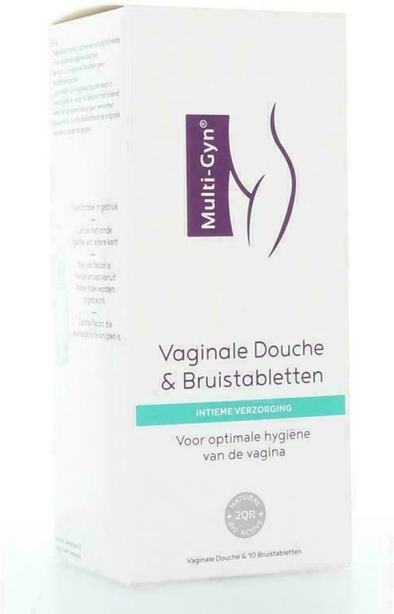 Multi-Gyn Vaginale Douche & Bruistabletten 10 Tabletten 2 Multi-Gyn Vaginale Douche & Bruistabletten 10 Tabletten - Afbeelding 2