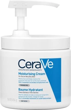 CeraVe - Moisturizing Cream - Bodycréme - Droge Tot Zeer Droge Huid - 454 G -Lichaamsverzorging 785x1200 5