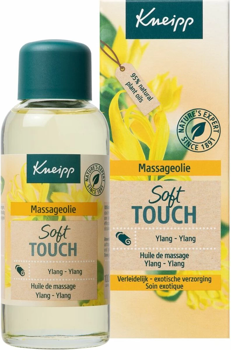 Kneipp Soft Touch - Massageolie - Ylang-Ylang 1 Kneipp Soft Touch - Massageolie - Ylang-Ylang