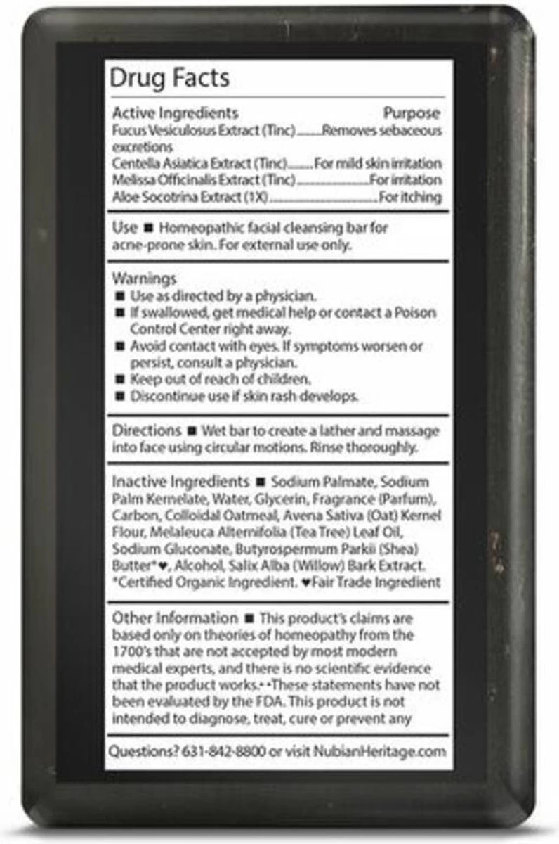 Shea Moisture African Black Soap - Soap Bar - 230 Gr 2 Shea Moisture African Black Soap - Soap Bar - 230 Gr - Afbeelding 2