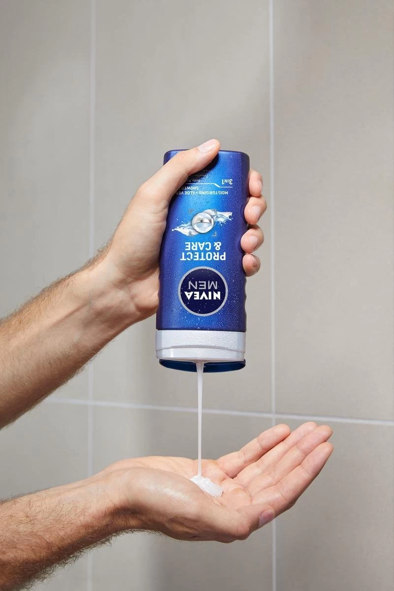 NIVEA MEN Protect & Care - 6 X 250 Ml - Voordeelverpakking - Douchegel 3 NIVEA MEN Protect & Care - 6 X 250 Ml - Voordeelverpakking - Douchegel - Afbeelding 3