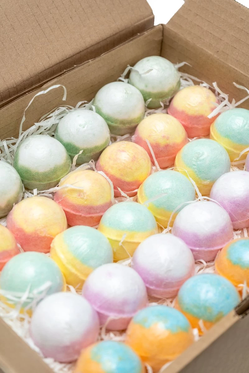 Bruisballen - 30 Stuks - 5 Verschillende Geuren - Voor In Bad - Etherische Oliën - Aromatherapie - Badballen - Badparels 2 Bruisballen - 30 Stuks - 5 Verschillende Geuren - Voor In Bad - Etherische Oliën - Aromatherapie - Badballen - Badparels - Afbeelding 2