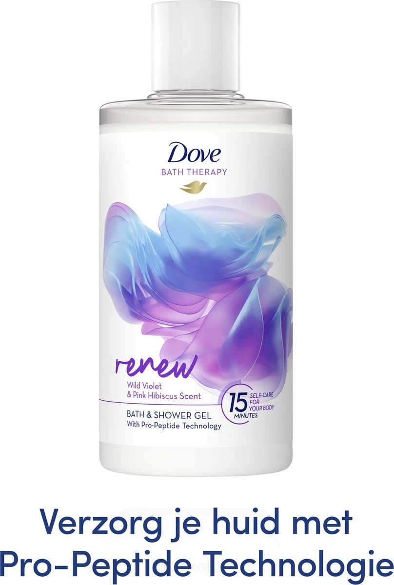 Dove Bath Therapy Renew - Badschuim & Douchegel - 400 Ml 4 Dove Bath Therapy Renew - Badschuim & Douchegel - 400 Ml - Afbeelding 4