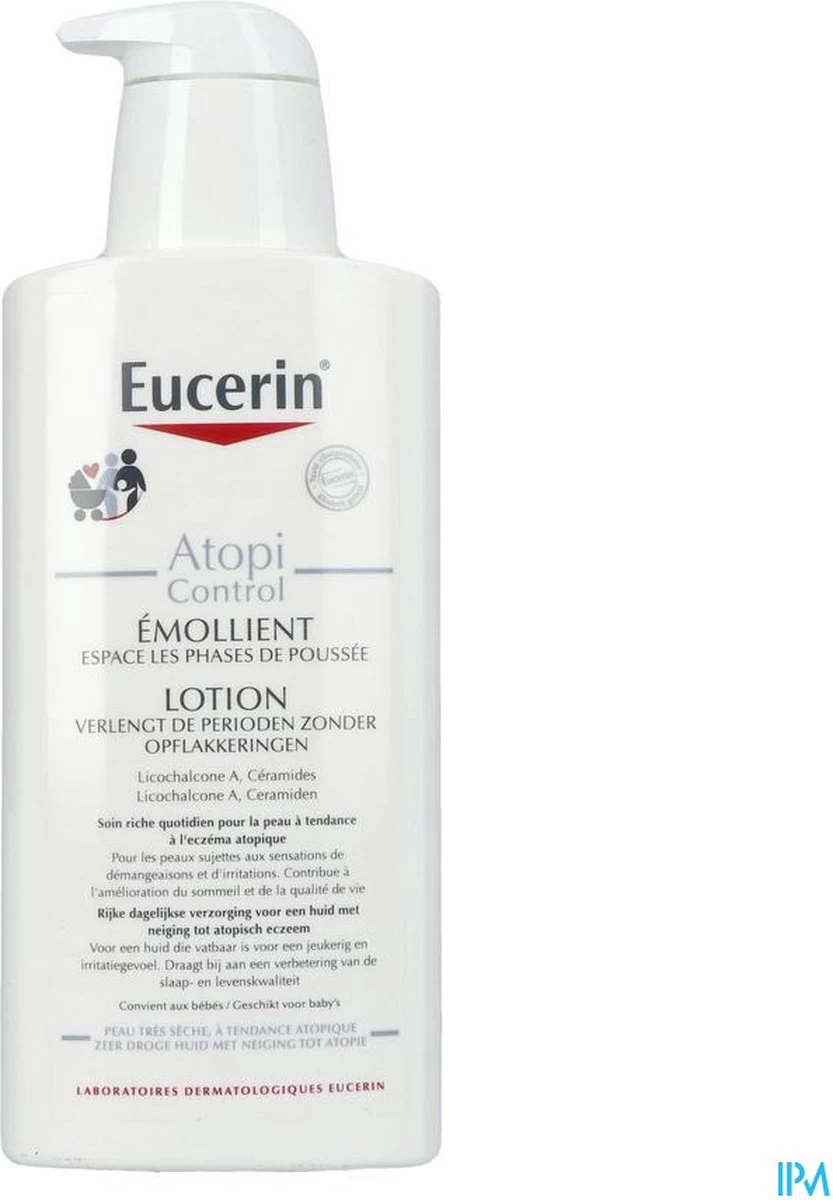 Eucerin AtopiControl Body Care Lotion 12% Omega - Bodylotion - 400 Ml 5 Eucerin AtopiControl Body Care Lotion 12% Omega - Bodylotion - 400 Ml - Afbeelding 5