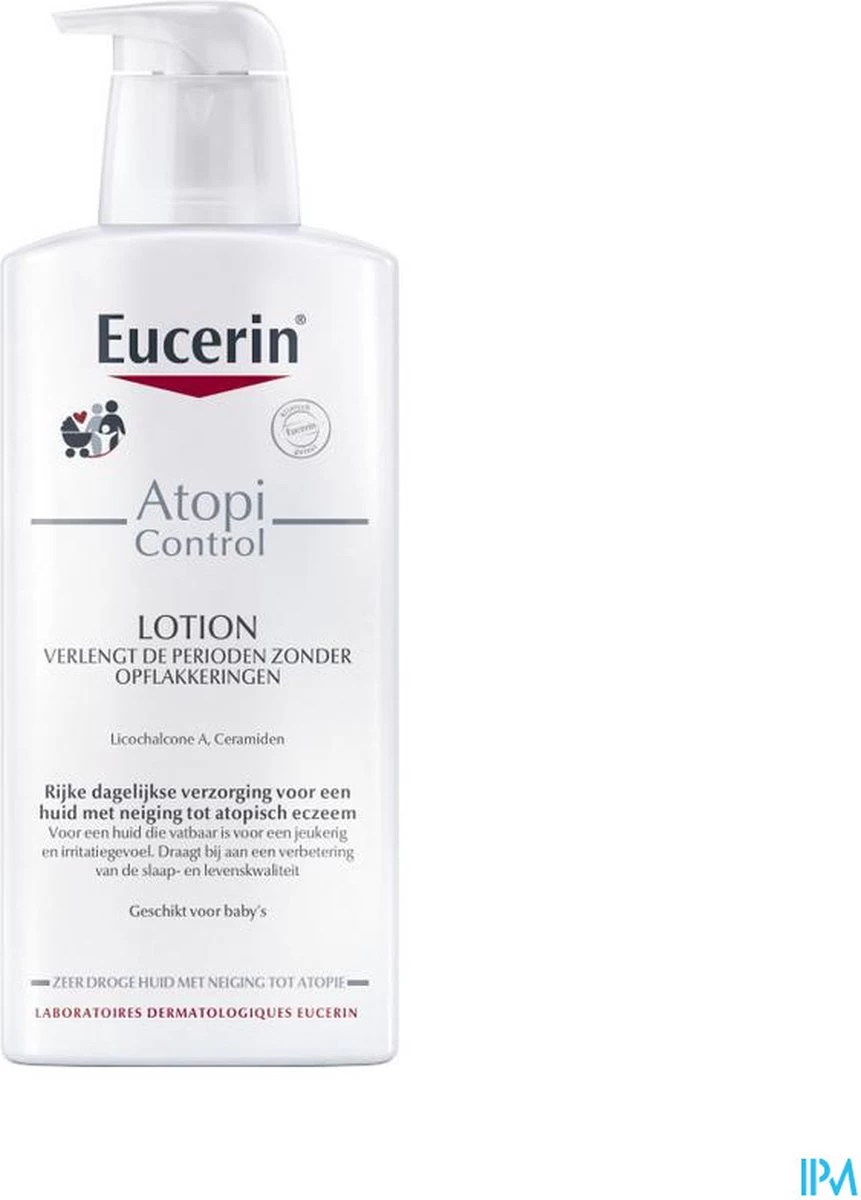 Eucerin AtopiControl Body Care Lotion 12% Omega - Bodylotion - 400 Ml 4 Eucerin AtopiControl Body Care Lotion 12% Omega - Bodylotion - 400 Ml - Afbeelding 4